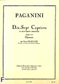 Okadka: Paganini Niccolo, 17 caprices et mouvement perpetuel