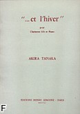 Okadka: Tanaka Akira, Et l'Hiver