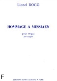 Okadka: Rogg Lionel, Hommage a Messiaen