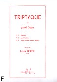 Okadka: Vierne Louis, Triptyque Op.58