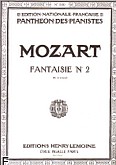 Okładka: Mozart Wolfgang Amadeusz, Fantaisie No 2 En ut mineur