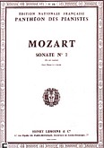 Okładka: Mozart Wolfgang Amadeusz, Sonate N°1 en Sol Maj. - 4 Mains