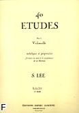 Okładka: Lee Sebastian, 40 Etudes Mélodiques Op. 31 vol. 2