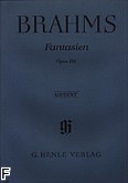 Okadka: Brahms Johannes, Fantazje op. 116 nr 1-7