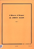 Okładka: Alain Jehan, Oeuvre d'orgue volume 1