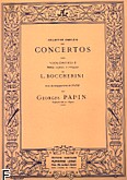 Okładka: Boccherini Luigi Rodolpho, Koncert e-moll na wiolonczelę i b.c.