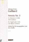 Okadka: Galliard Johann Ernst, Sonata F-dur