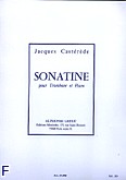Okładka: Castérede Jacques, Sonatina na puzon  i fortepian