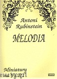 Okładka: Rubinstein Antoni, Melodia op. 3 nr 1