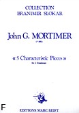 Okładka: Mortimer John Glenesk, 5 Characteristic Pieces