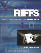 Okładka: Rooksby Rikky, Riffs. How to create and play grat guitar riffs.