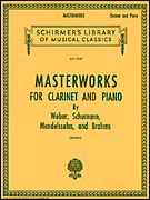 Okładka: Simon Eric, Masterworks For Clarinet And Piano (Clarinet / Piano)