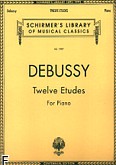 Okładka: Debussy Claude, Twelve Etudes