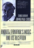 Okładka: Paja-Stach Jadwiga, Adrzej Panufnik's Music and its reception