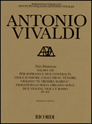 Okładka: Vivaldi Antonio, Nisi Dominus RV 803 (partytura)