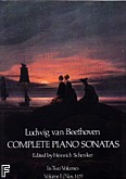 Okadka: Beethoven Ludwig van, Complete Piano Sonatas Volume I