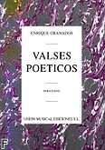 Okładka: Granados Enrique, Valses Poeticos