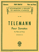 Okładka: Telemann Georg Philipp, Four Sonatas - Flute and Piano