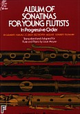 Okładka: Moyse Louis, Album Of Sonatinas For Young Flutists (partytura+głos)
