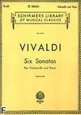 Okładka: Vivaldi Antonio, Six Sonatas For Violoncello and Piano