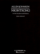 Okadka: Johnson Allen, Nightsong (Alto Sax / Piano)