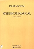 Okadka: Mechem Kirke, Wedding Madrigal (Flute / Piano)