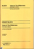 Okładka: Bloch Ernest, Voice In The Wilderness (Cello / Piano)