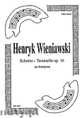Okładka: Wieniawski Henryk, Scherzo-Tarantelle, op.16 na fortepian