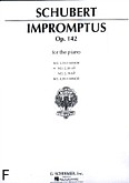 Okładka: Schubert Franz, Impromptu, Op. 142, No. 2 In Ab Major for Piano