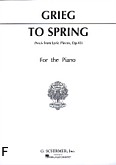 Okładka: Grieg Edward, An Den Fruhling, Op. 43, No. 3 (To Spring)