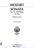 Okładka: Mozart Wolfgang Amadeusz, Sonata No. 15 In D Major KV 576