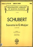 Okładka: Schubert Franz, Sonata In G Major op. 78 D. 894