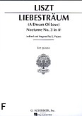 Okadka: Liszt Franz, Liebestraume No. 3 In A Flat Major