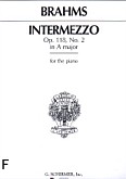 Okładka: Brahms Johannes, Intermezzo In A Major, Op. 118, No. 2