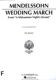 Okładka: Mendelssohn-Bartholdy Feliks, Wedding March From 