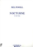 Okładka: Powell Mel, Nocturne for Solo Violin