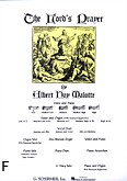 Okładka: Malotte Albert Hay, Lord's Prayer, The (Harp)