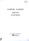 Okładka: Barber Samuel, Serenade For Strings, Op. 1 (partytura)