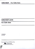 Okładka: Kirchner Leon, For Cello Solo (1986) (Cello)