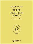 Okadka: Previn Andr, Three Dickinson Songs