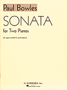 Okładka: Bowles Paul, Sonata na 2 fortepiany