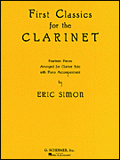 Okładka: Simon Eric, First Classics For The Clarinet (Clarinet / Piano)