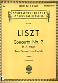 Okładka: Liszt Franz, Concerto No. 2 In A major