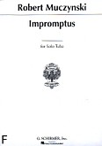 Okładka: Muczynski Robert, Impromptus, op. 23 na tubę solo
