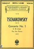Okładka: Czajkowski Piotr, Concerto No. 1 in Bb minor for the Piano, Op. 23