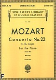 Okładka: Mozart Wolfgang Amadeusz, Koncert fortepianowy nr 22, Es-dur, K.482