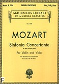 Okładka: Mozart Wolfgang Amadeusz, Sinfonia Concertante K. 320d (formerly 364)