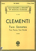 Okładka: Clementi Muzio, 2 sonaty