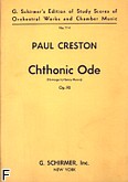 Okładka: Creston Paul, Chthonic Ode