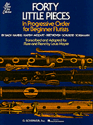 Okadka: Moyse Louis, Forty Little Pieces for Flute